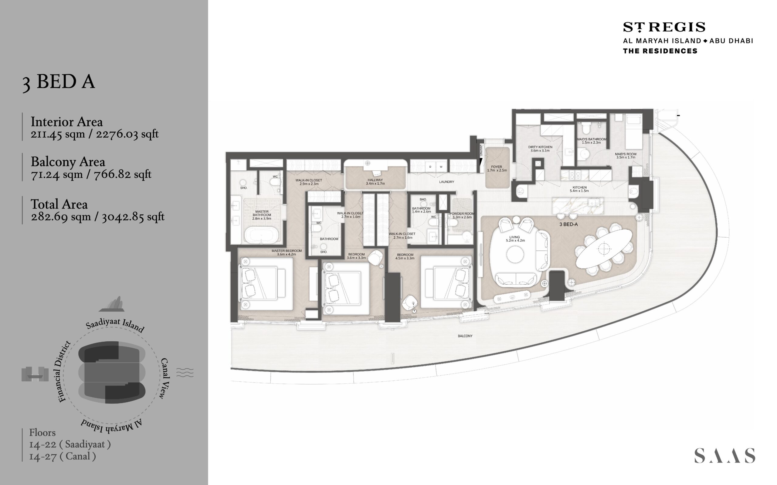 3 Bedroom Floor Plan